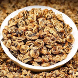 2024 Ancient Tree Black Tea Honey Fragrant Golden Bud Dianhong Golden Snail Tea