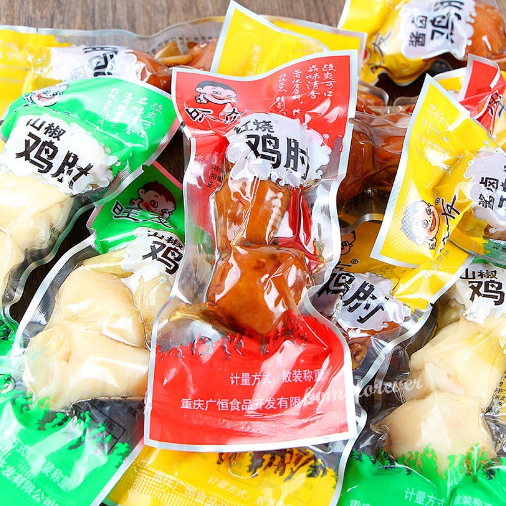 Wangyou Spicy Chicken Feet 500g Chinese Snack 4 Flavors