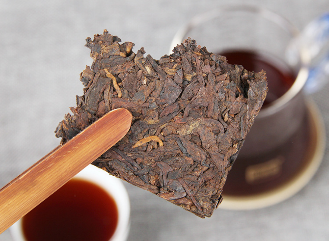 Puerh Tea Ripe Tea Brick Tea Date Fragrant Brick Big Leaf Old Tea Tea