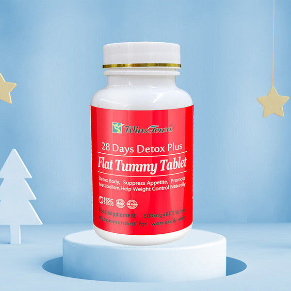28 Days Detox Plus Flat Tummy Tablet Weight Loss tablet 60 Tablets