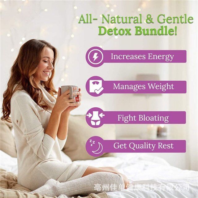 28 days weight Lose product flat tummy burn fat detox Tea bags Secondary image