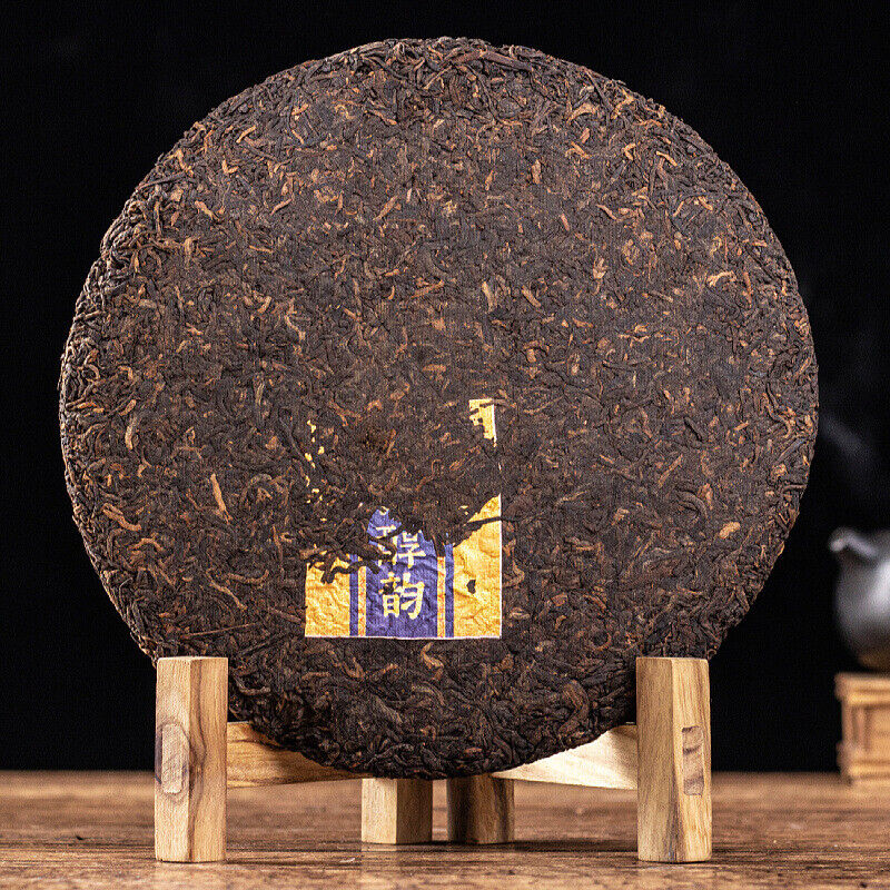 Pu'er Tea Ripe Tea Brown Mellow Aroma Brown Mountain Ripe Tea Menghai Tea 357g