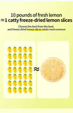 Freeze Dried Lemon Slices Healthy Herb Tea Bag 100g/3.52oz