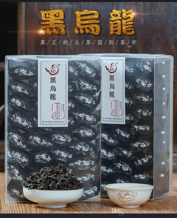 Oil Cut Black Oolong Tea Health Care TeaIndependent Bubble Packaging 250g
