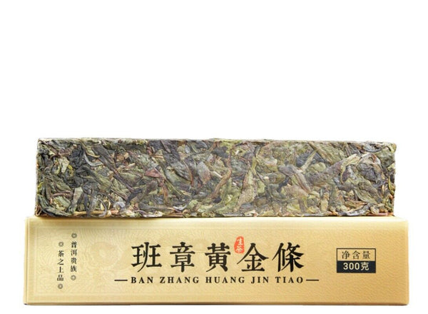Puerh Tea Brown Old Banzhang Cha Tea Ancient Tea Yunnan Tea Column 300g/10.58oz