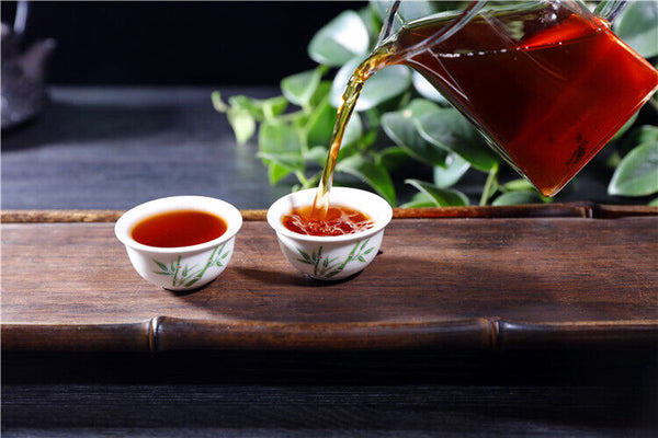 Puerh Tea Ripe Tea Black Tea Golden Needle Puerh Tea Cake Seven Cakes Tea 357g