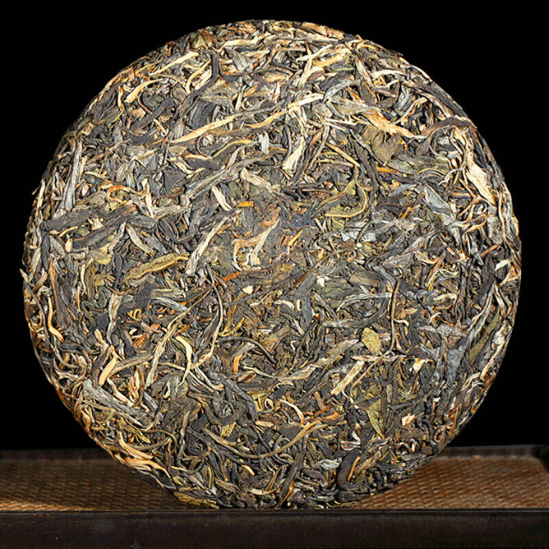 357g Banzhang Peacock Old Pu-erh Tea Cake Menghai Raw Puerh Tea Yunnan Green Tea