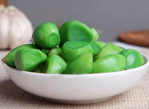 Zuckerknoblauch Green Garlic Laba Garlic Sweet Garlic Traditional Pickled