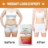 Slim Boost Keto Diet Detox Tea Flat Tummy Organic Herbal Weightloss Slimming Tea