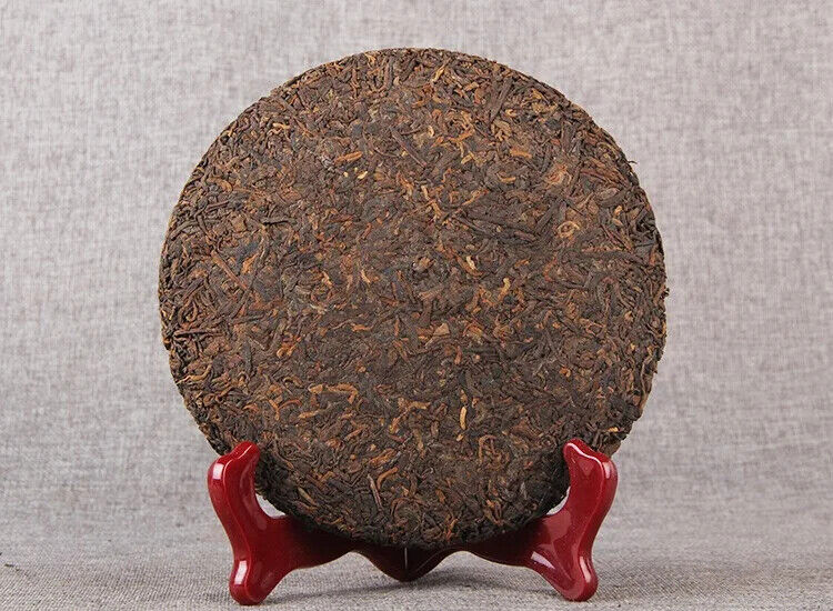 Chinese Traditional Shu Puerh Tea Cake Yunnan Qi Zi Bing Cha 357g
