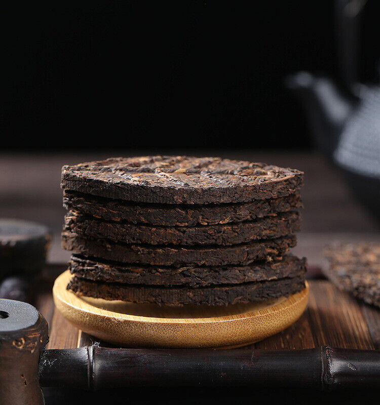 Yunnan Pu'er Golden Leaf Menghai Ripe Tea 500g Ripe Tea Golden Leaf