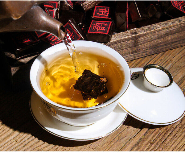 500g Puerh Ripe Tea Menghai Mini Tuocha Pu'er Ripe Tea Yunnan Pu'er Tea