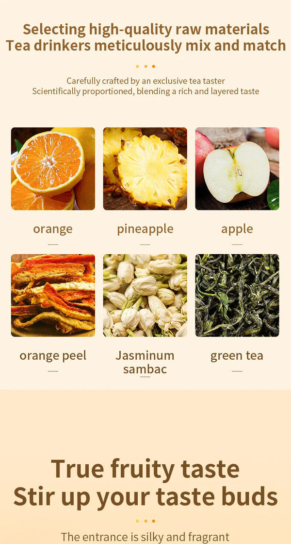 Orange Jasmine Tea Herbal Tea 150g