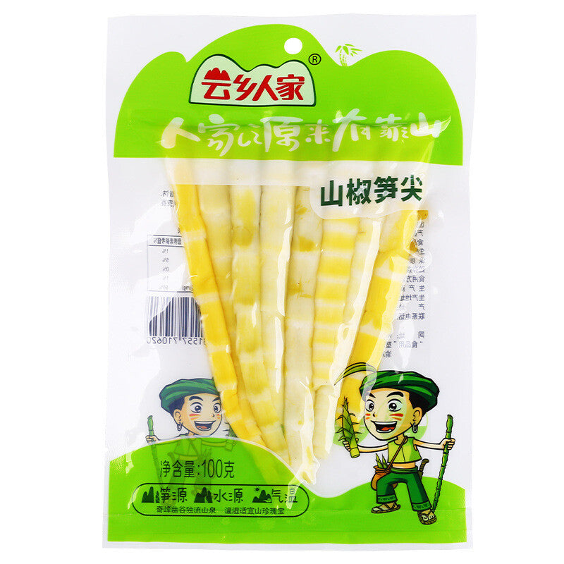 Spicy Pickled Bamboo Shoots – Ready-to-Eat, Crunchy Snack