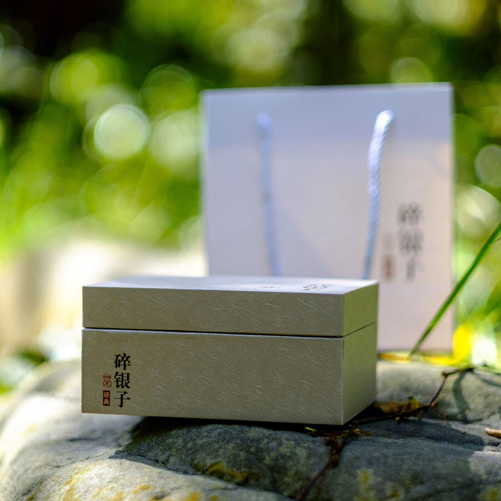 Tea fossilized stone broken silver gold does not change Menghai Pu'er tea
