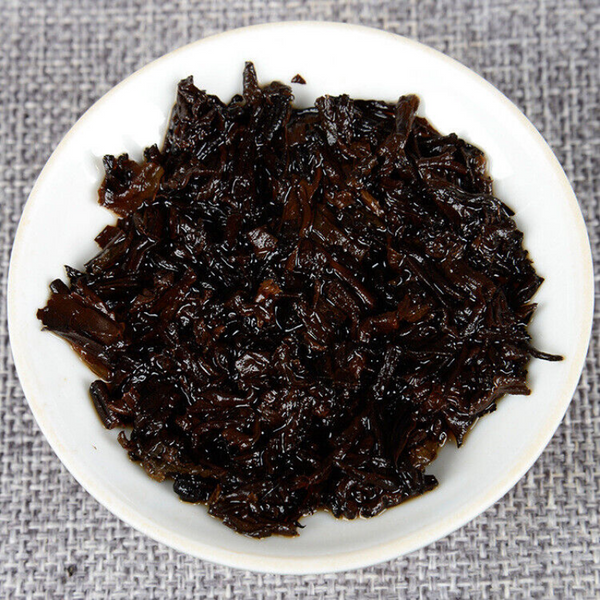 Top Black Tea Yunnan Pu-erh Tea Ancient Tree Pu-erh Ripe Cake Health Care 357g