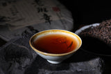 357g Yunnan OldPanzhang Puerh Ripe Tea Cake Menghai Flavor Pure Material