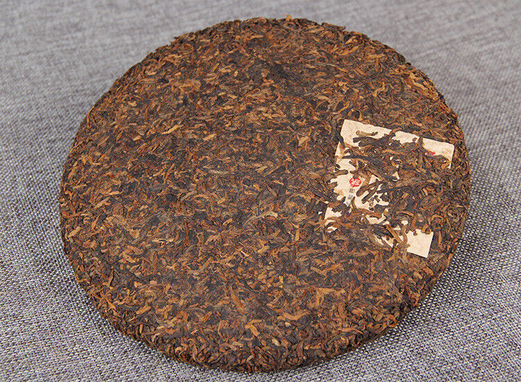 Yunnan Puer Ripe Tea Cake 云南普洱茶老班章古树纯料紧压普洱茶熟茶饼357g