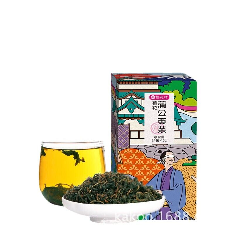 Cherry Blossom Chrysanthemum Dandelion Tea Nutritious Bag Tea Herbal Tea 120g Secondary image