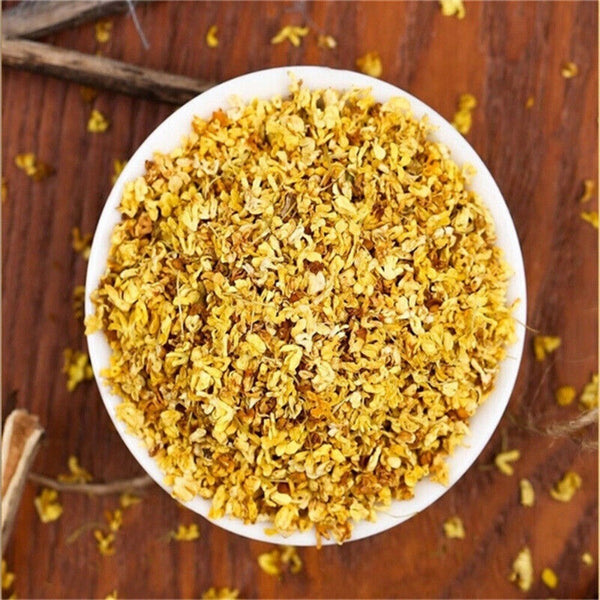 Premium Golden Osmanthus Tea Dried Fresh Flowers for Brewing Natural Aromatic