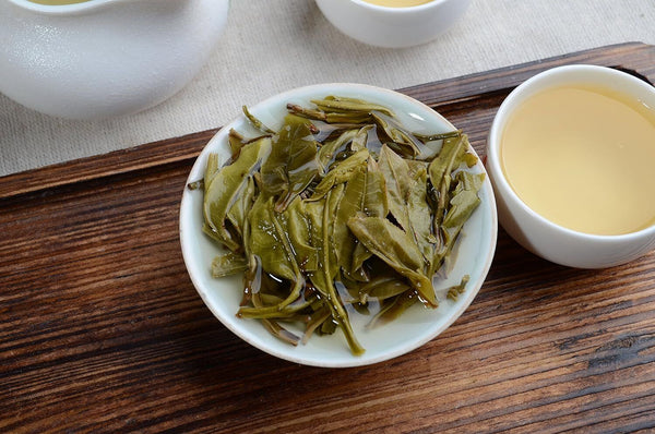 yr 357g Bin Dao Raw Puerh Tea Cake, Natural and Aged Sheng Pu Erh Tea