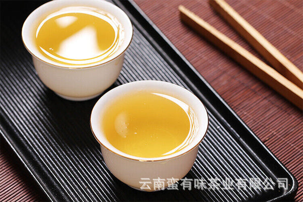 250g Yunnan Pu'er Tea Xigui Golden Leaf Raw Brick Raw Tea Pu'er Tea Brick Tea