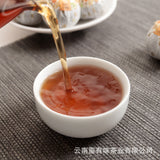 500g Yunnan Puerh Tea 2022 Xinhui Xiaoqingkang Cooked Tea Chenpi Puerh Tea
