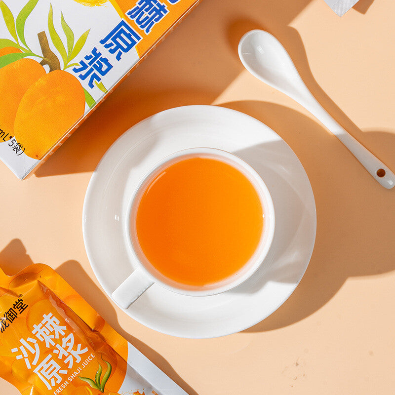 Sea Buckthorn Puree Fresh Juice 30ml x5 Packs Nutrient Rich Drink Main image