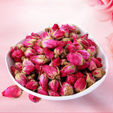 Rose Flower Tea Soaked in Water, Big Rose Bud Dried Scented Tea 40g/can