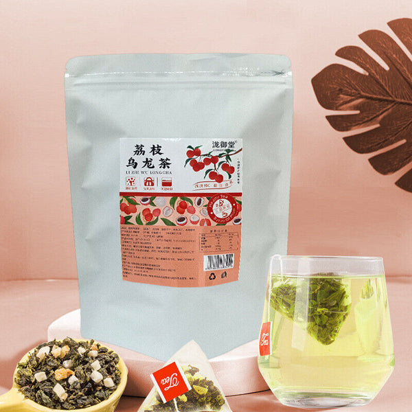 Lychee Oolong Fruit Tea Combo Cold Hot Brew Herbal Tea Bags Healthy Drink