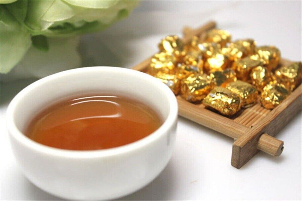 Yunnan Ripe Puer Tea Cha Gao 30g Organic Cooked Pu'er Cream 30 Pcs Genuine