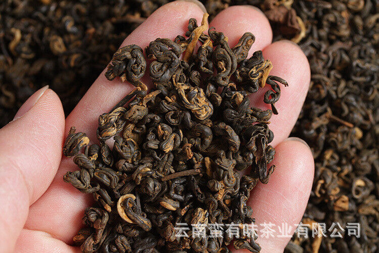 350g/can Fengqing Flower and fruit aroma golden snail Dian Hong tea (two leaves)