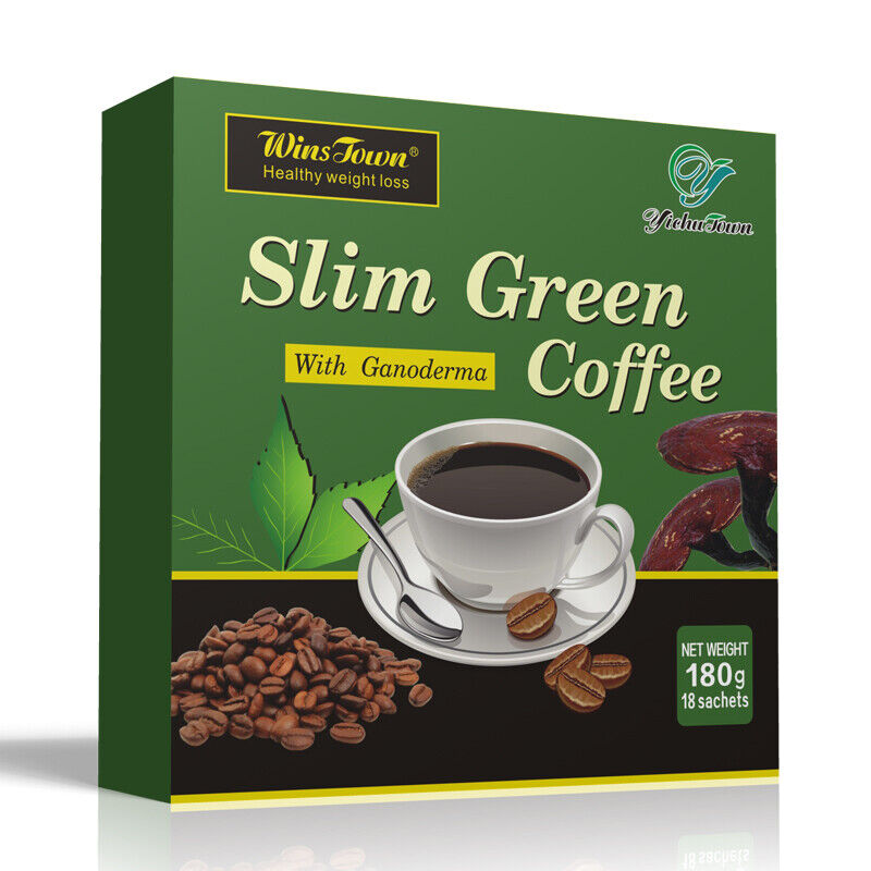 Slim Green Coffee Lose Weight Burning Fat Weight Loss Fat Burner 10g*18 sachet