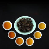 220g - Golden Flower Fu Brick Handcrafted Hunan Anhua Black Tea Brick