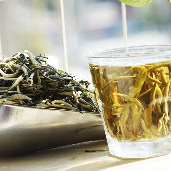 New White Tea Natural Organic Tea Baihaoyinzhen Silver Needle Tea 100g