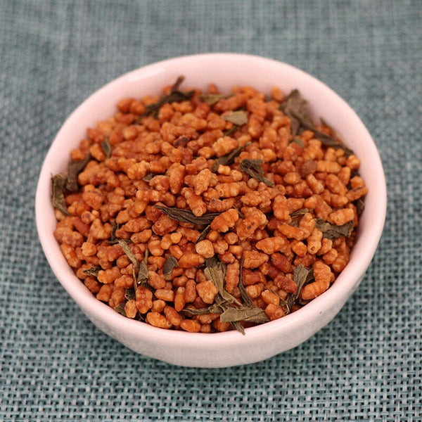 Xuan Mi Cha High Quality Brown Rice Green Tea Bag Genmaicha 100g