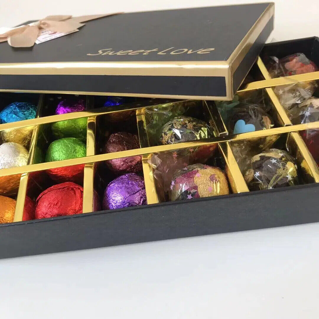 Handmade OEM Gift Package Dried Flower Black Tea Ball Secondary image
