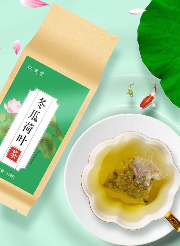 Herbal Tea for Health, Dropshipping Winter Melon Lotus Leaf Rose Tea Bags