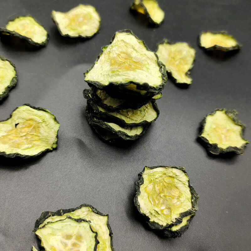 Healthy Breakfast Side Dish，Dehydrated Cucumber Slices Dry Vegetable Snack