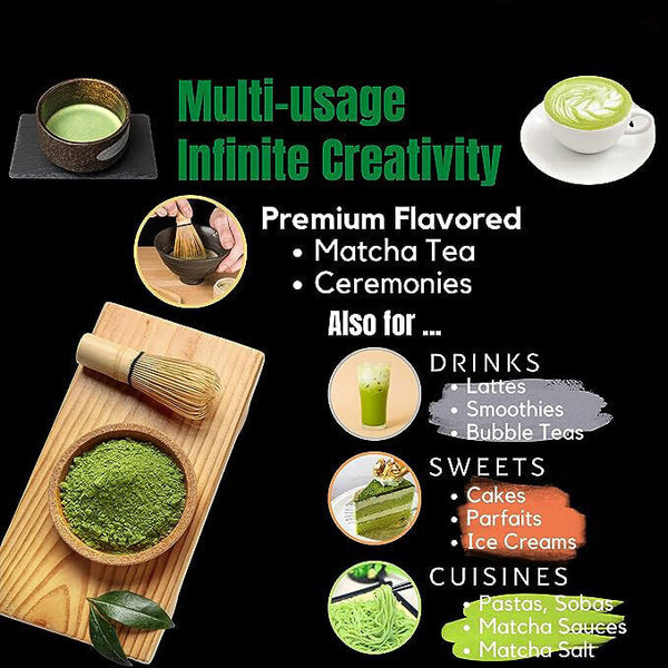 Premium Matcha Powder Organic Matcha Latte Matcha Green Tea Powder 250g/8.8oz