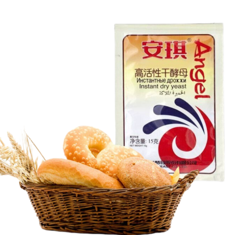 Angel Instant Dry Yeast 15g*10bag 安琪干酵母15克x10包 Free US Shipping【Pack of 10】 Main image