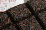 50g Yunnan Pu'er Icelandic Mellow Old Tree Ripe Chocolate Tea Brick Spring Tea