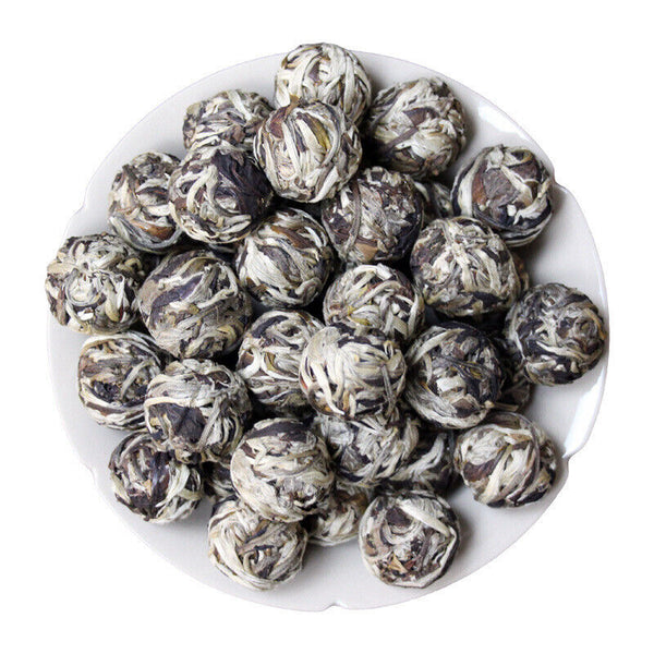 Dragon Pearl Tea Raw Pu-erh Tea White Moonlight White DianhuoTea From 10 pcs.