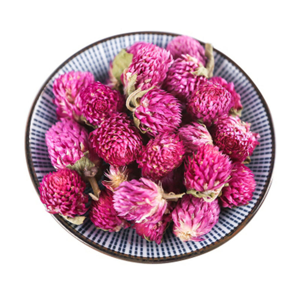 Flos Gomphrena Globosa Flower Tea Qian Ri Hong Herbal Tea Healthy Tea Drink Food