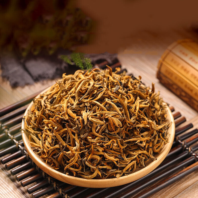 500g Yunnan Top Gold Wire Dian Hong Tea Red Single Bud Organic Black Tea Main image