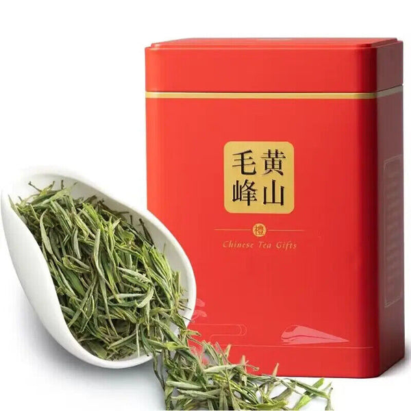 Premium Chinese Anhui Green Tea High Mountain Yellow Gold Tea Maofeng Green Tea