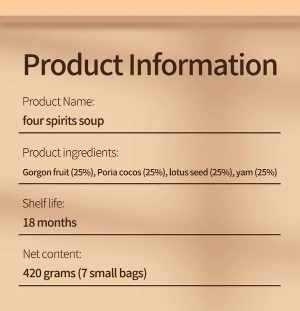 four spirits soup Healthy Herb Tea Bag 420g