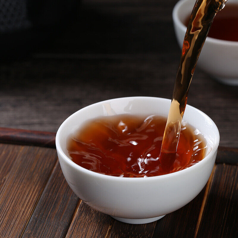 Yunnan Pu'er Golden Leaf Menghai Ripe Tea 500g Ripe Tea Golden Leaf