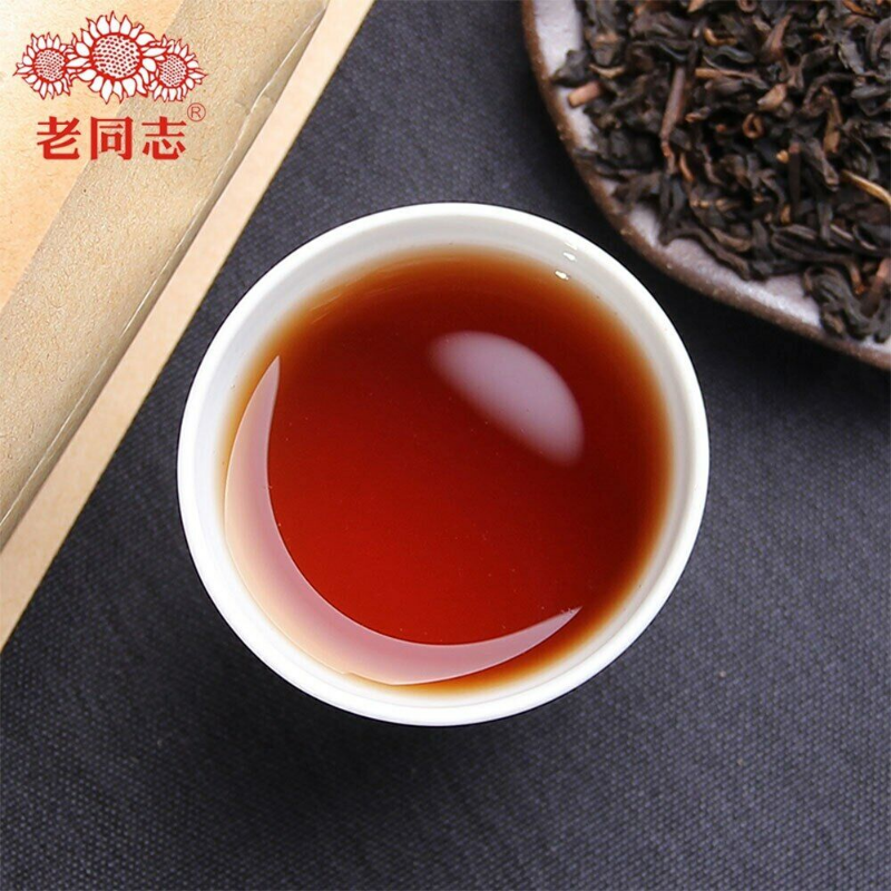 Pu-erh Fifth Class Material Loose Shu Puer Tea Kraft Bag 1000g Haiwan The