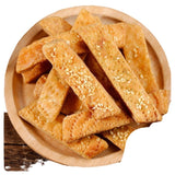 Handmade Spicy Cumin Naan Crisps Sesame Fried Naan Bites Snack